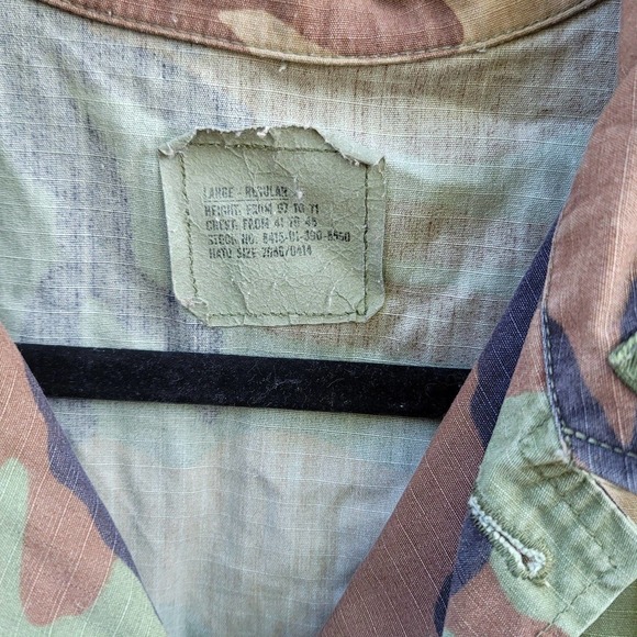 Upcycled Military Camo Jacket Vest - Picture 10 of 10